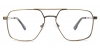 Aviator Gabin-gold Glasses