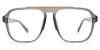 Square Neal-Brown Glasses