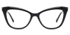 Cateye Edna-Black Glasses
