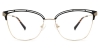 Cateye Monalisa-Black Glasses