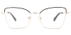 Rectangle Squareio-Black Glasses