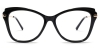 Geometric Deck-Black Glasses