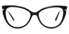 Cateye Cirice-Black Glasses