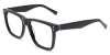 Square Myshine-Black Glasses