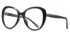 Oval Enwright-Black Glasses