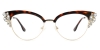 Cateye Seeker-Tortoise Glasses