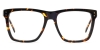 Square Myshine-Tortoise Glasses