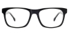 Square Protegrity-Black/Clear Glasses