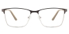 Rectangle Lucid-Gray Glasses