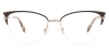 Oval Dakota-Brown Glasses