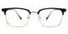 Square Noah-Gold Glasses