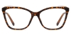 Square Marie-Tortoise Glasses