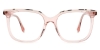 Square Ashley-Pink Glasses