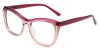 Cateye Infinity-Pink Glasses