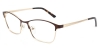 Rectangle Skart - Brown Glasses