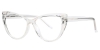 Square Daniels-Clear Glasses