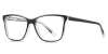 Rectangle Durban-Black/Clear Glasses