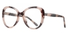 Oval Enwright-Brown Glasses