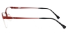 Oval Rouseta-Red Glasses