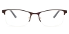 Rectangle Wind - Brown Glasses
