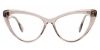 Cateye Cherie-Brown Glasses