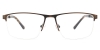 Rectangle Future-Brown Glasses