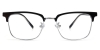 Square Noah-Silver Glasses