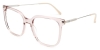 Rectangle Donovo-Pink Glasses