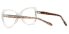 Oval Goonan-Clear Glasses