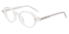 Oval Bino-Clear Glasses