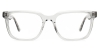 Rectangle Roger-Clear Glasses