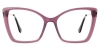 Cateye Kit-Purple Glasses