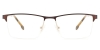 Square Ultra-Brown Glasses