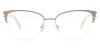 Oval Dakota-Beige Glasses
