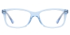Square Wiggins-Blue Glasses
