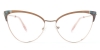 Cateye Finn-Pink Glasses