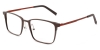 Rectangle Galina-Brown Glasses