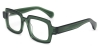 Square Techit-Green Glasses