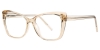Square Behanna-Brown Glasses