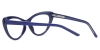 Cateye Bielby-Blue Glasses