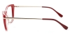 Cateye Tulip-Red Glasses