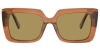 Square Wild-Brown Glasses