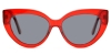 Rectangle Amary -Red Glasses