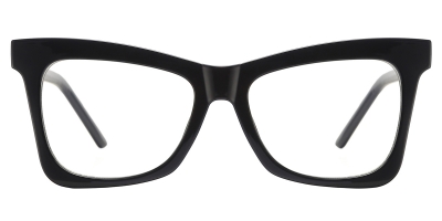 Vkyee prescription eyewear female square tr90,front color black