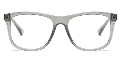 Vkyee prescription glasses unisex square tr90,side color clear
