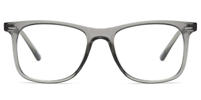 Vkyee prescription glasses male square tr90,side color grey
