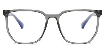 Vkyee prescription eyewear unisex square tr90,front color grey