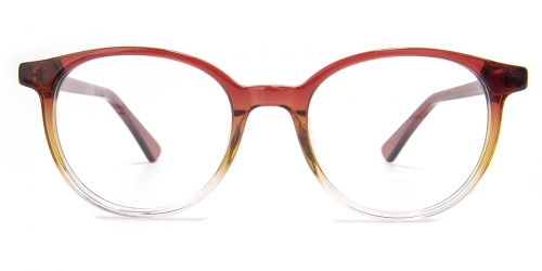 Oval  Jenni-orange Glasses