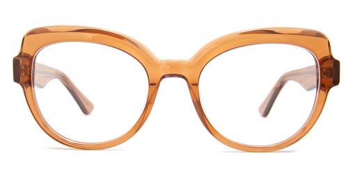 oval Karida-orange Glasse