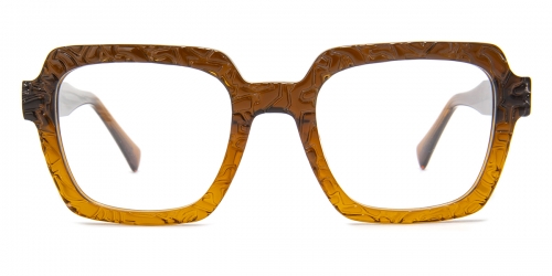 Square Sigrid-orange Glasse